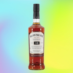 Rượu whisky đơn Scotland Bowmore 18 năm