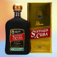 Rượu ron Cuba Santiago de Cuba Extra Anejo 20 năm
