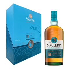 Hộp quà tặng rượu whisky đơn Scotland The Singleton 18 năm F22 / K32C
