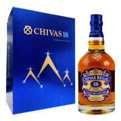Rượu whisky pha trộn Scotland Chivas Regal 18 năm Gold Signature hộp quà tặng F18 / K32B
