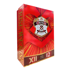 Hộp rượu whisky pha trộn Scotland Chivas Regal 12 năm