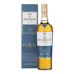 Rượu whisky đơn Scotland Macallan 12 năm - Triple Cask Matured - Fine Oak