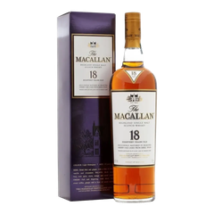 Rượu whisky đơn Scotland Macallan 18 năm