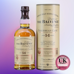 Rượu whisky đơn Scotland The Balvenie Caribbean Cask 14 năm