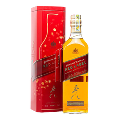 Rượu whisky pha trộn Johnnie Walker Red Label hộp quà tặng 2021 / K14E
