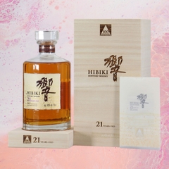 Rượu whisky pha trộn Nhật Bản Hibiki 21 năm