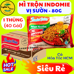 Thùng 40 GÓI- Mì trộn INDOMIE Vị SƯỜN
