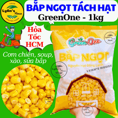 1KG Bắp Ngọt Tách Hạt GreenOne Nhập Khẩu – Giá Sỉ – Giao Nhanh