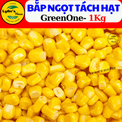 1KG Bắp Ngọt Tách Hạt GreenOne Nhập Khẩu – Giá Sỉ – Giao Nhanh
