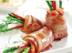 Ba rọi xông khói / Ba chỉ heo 500g Bacon LC Foods
