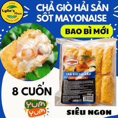 Chả giò hải sản mayonaise LC 400g 8 cái