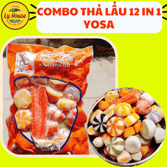Combo thả lẩu Yosa 12in1