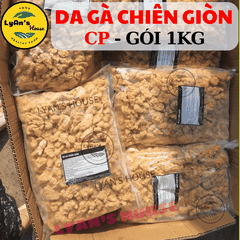[SALE] DA GÀ CHIÊN GIÒN CP 1kg TẨM VỊ - Da Gà CP