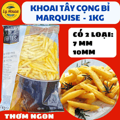 Khoai tây Bỉ Marquise 1kg cọng 7mm & 10mm