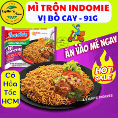 Thùng 40 GÓI- Mì trộn INDOMIE Vị BÒ CAY