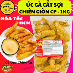 ỨC GÀ CẮT SỢI TẨM BỘT CHIÊN GIÒN CP 1KG