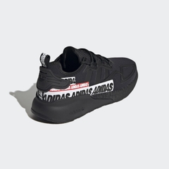 [Chính hãng] Giày thể thao nam  adidas ZX 2K Boost 'Bold Logo Graphic - Black' FX7038