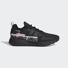 [Chính hãng] Giày thể thao nam  adidas ZX 2K Boost 'Bold Logo Graphic - Black' FX7038