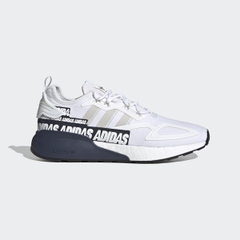 [Chính hãng] Giày thể thao nam Adidas ZX 2K Boost 'Bold Logo Graphic - White Navy' 	FX7036