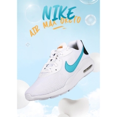 [Chính hãng] Giày thể thao nam Air Max Oketo 'White Oracle Aqua' AQ2235-106