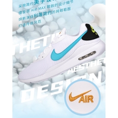 [Chính hãng] Giày thể thao nam Air Max Oketo 'White Oracle Aqua' AQ2235-106