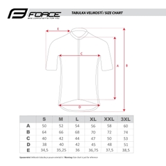 Áo đạp xe nam FORCE GEM tay ngắn, màu xanh