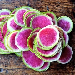 Hạt Giống Củ Cải Cherry Trắng Ruột Đỏ