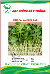 Hạt Giống Mầm Cải Xanh Đà Lạt - Gói 20gram