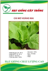 Hạt giống rau cải mơ ( đăm )