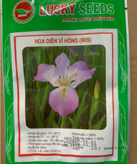 Hạt Giống Diên Vĩ Hồng (Iris Hồng)