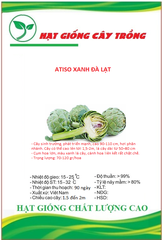 Hạt Giống Cây Atiso Xanh Đà Lạt