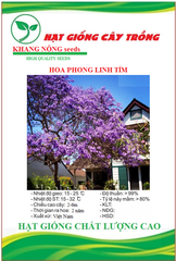 Hạt Giống Cây Hoa Phong Linh Tím