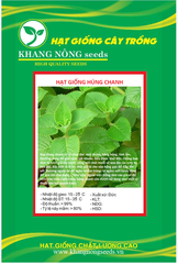Hạt Giống Rau Húng Chanh - Gói 100 hạt