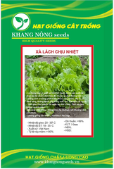 Hạt Giống Rau Xà Lách Chịu Nhiệt - Gói 5gram