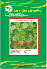 Hạt Giống Rau Húng Bạc Hà (Húng Lủi)