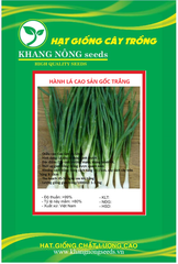 Hạt Giống Hành Lá Gốc Trắng Cao Sản  - Gói 2gram