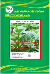 Hạt Giống Rau Mồng Tơi Cao Sản
