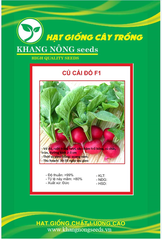 Hạt Giống Củ Cải Đỏ Tròn F1