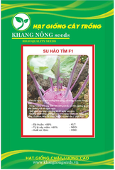 Hạt Giống Su Hào Tím F1 - Gói 30 hạt