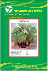 Hạt Giống Rau Tía Tô Cao Sản - Gói 2gram