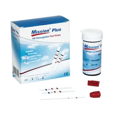 Que Thử Huyết Sắc Tố ACON Mission Hb Plus (Hb & HCT) (50 Que/Hộp)