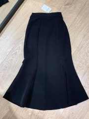 VELLE DESIGN Chân váy ôm đuôi cá công sở Lanna chất cotton Hàn dày mịn không nhăn co giãn thoải mái