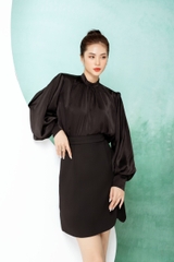 VELLE DESIGN chân váy JESA chất cotton hàn dày dặn co giãn tốt không nhăn