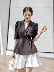 VELLE DESIGN quần đùi Alva chất lụa tafta cao cấp