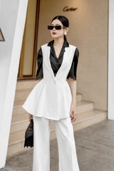 VELLE DESIGN quần Brenda chất cotton dày dặn không nhăn