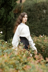 VELLE DESIGN chân váy Xatia vải cotton lụa hàn dày dặn , lên from dáng chuẩn