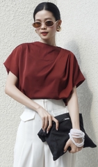 VELLE DESIGN Quần tây công sở Sera cotton lụa hàn