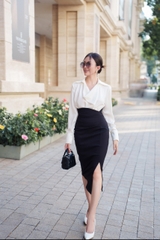 VELLE DESIGN Chân váy Dona chất vải cotton hàn