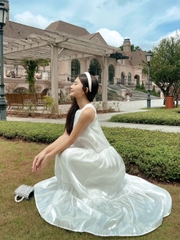 VELLE DESIGN đầm Esme chất liệu lụa tơ organza