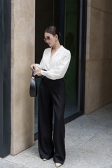 VELLE DESIGN Quần tây công sở Sera cotton lụa hàn